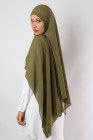 Hijab mousseline rectangle Nissa 175