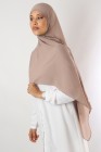 Hijab mousseline rectangle Nissa 175