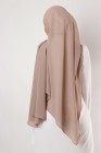 Hijab mousseline rectangle Nissa 175