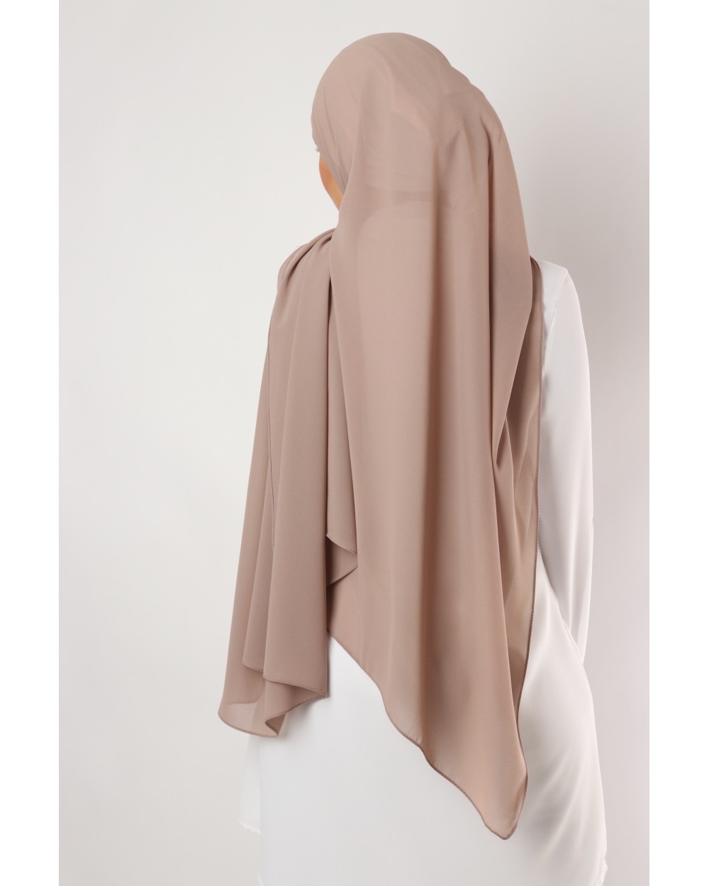 Hijab mousseline rectangle Nissa 175
