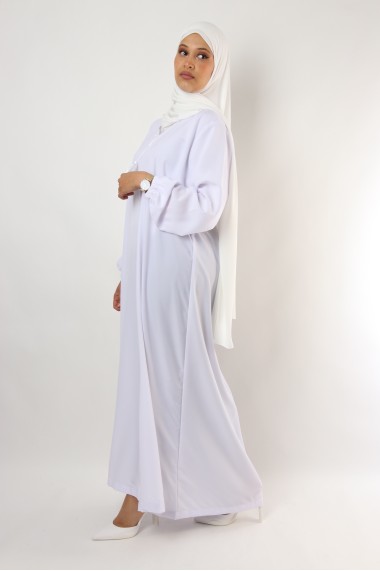 Abaya Al Haya Blanche