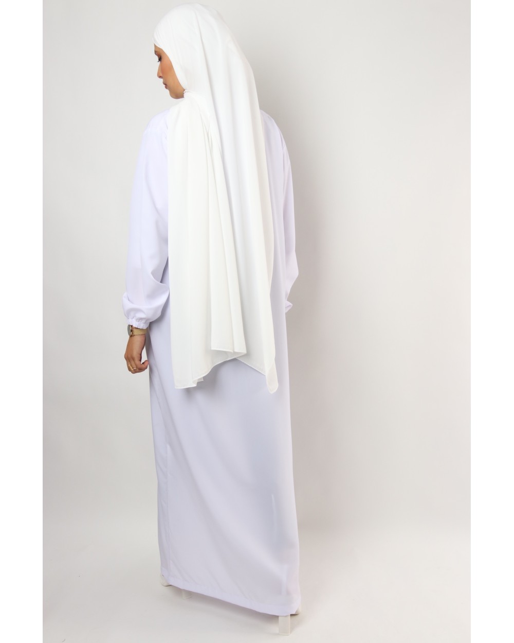 Abaya Al Haya Blanche