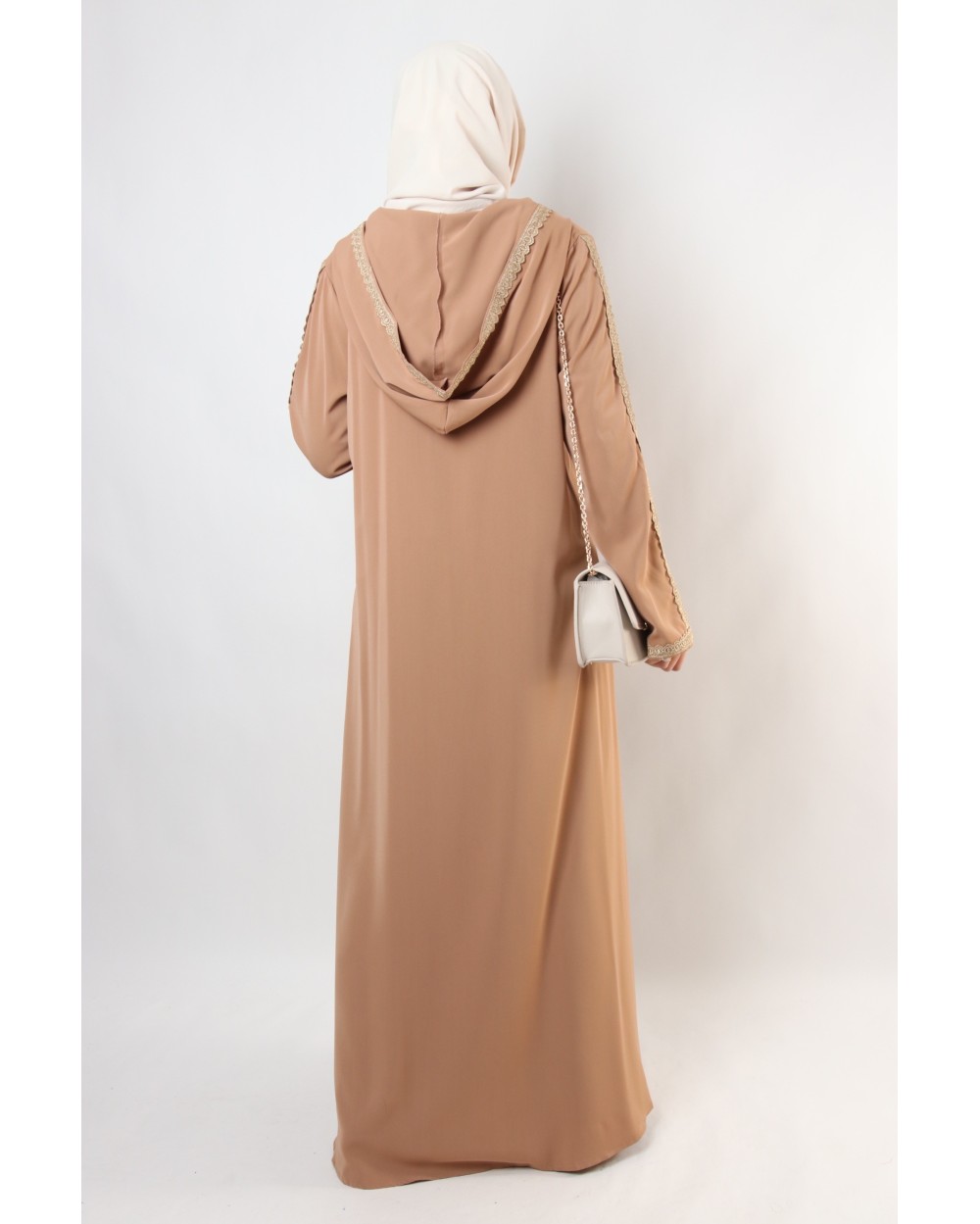 Afelina hooded abaya