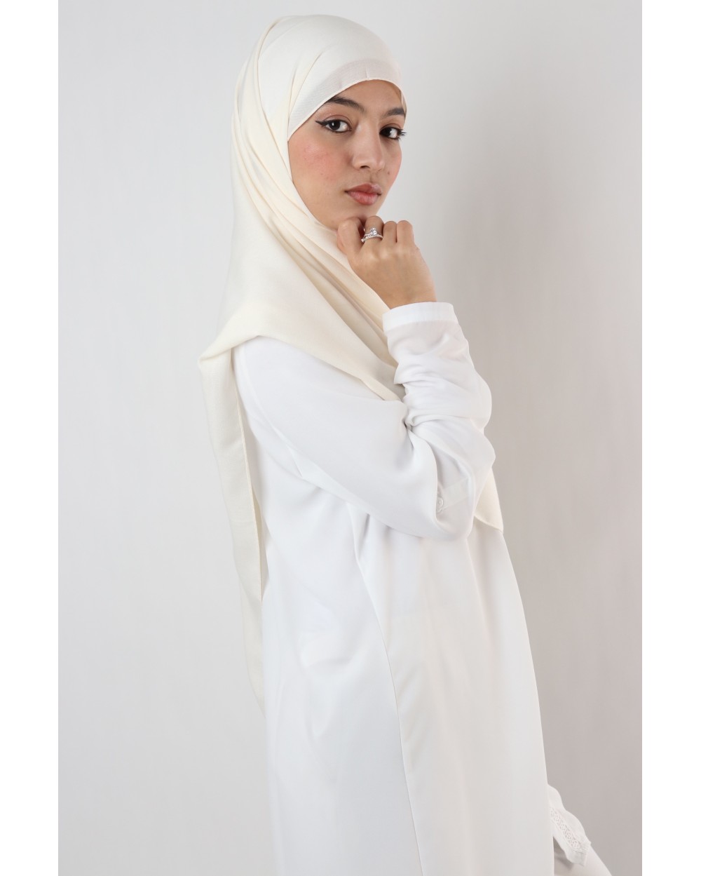 Pashmina sans frange