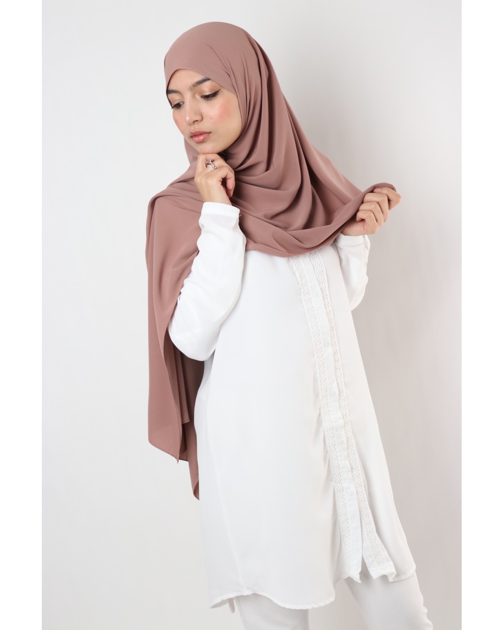 Hijab Soie de Médine Ebruli