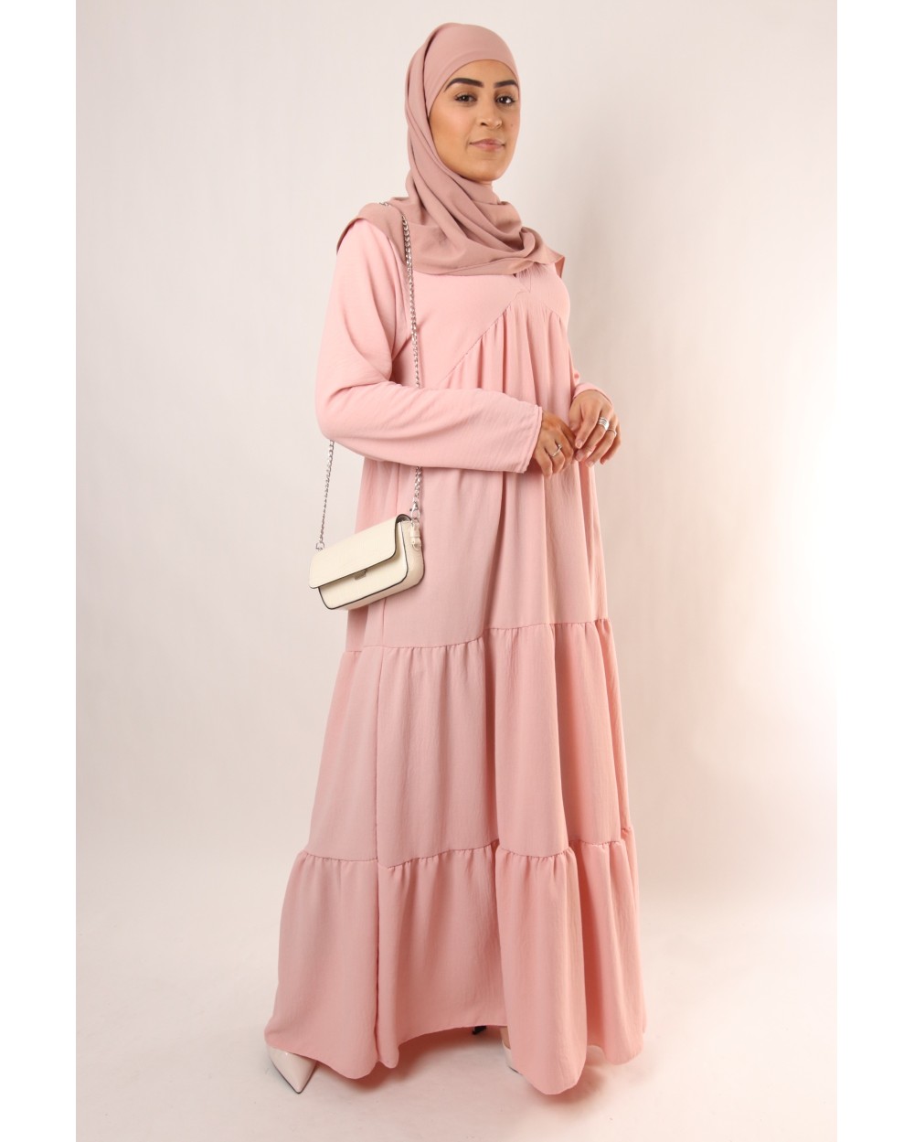 Chic hijab dress veiled muslim women hijab trend style 2022 hijab store ...