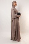 Abaya oversize hijab integrated hood