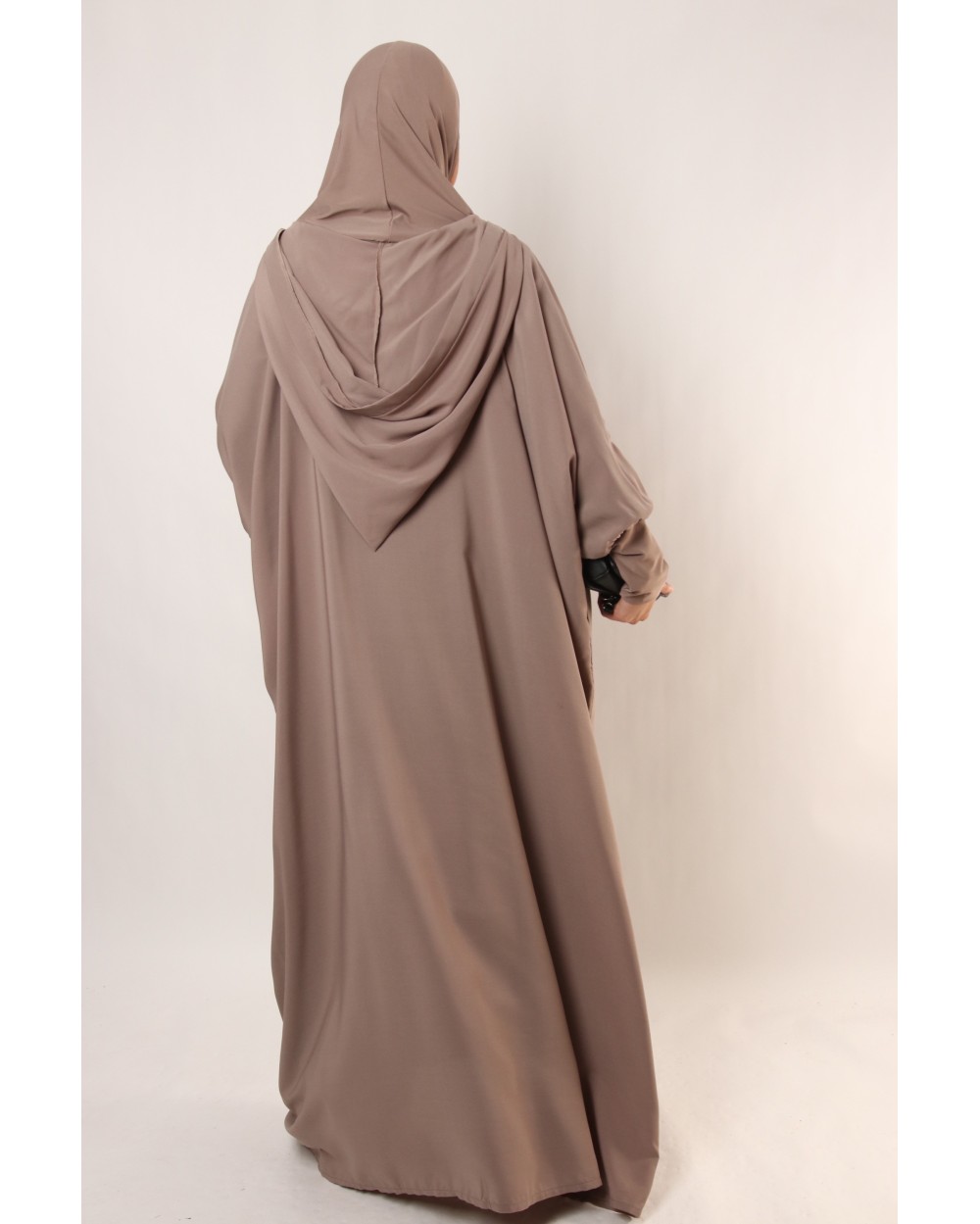 Abaya oversize hijab integrated hood
