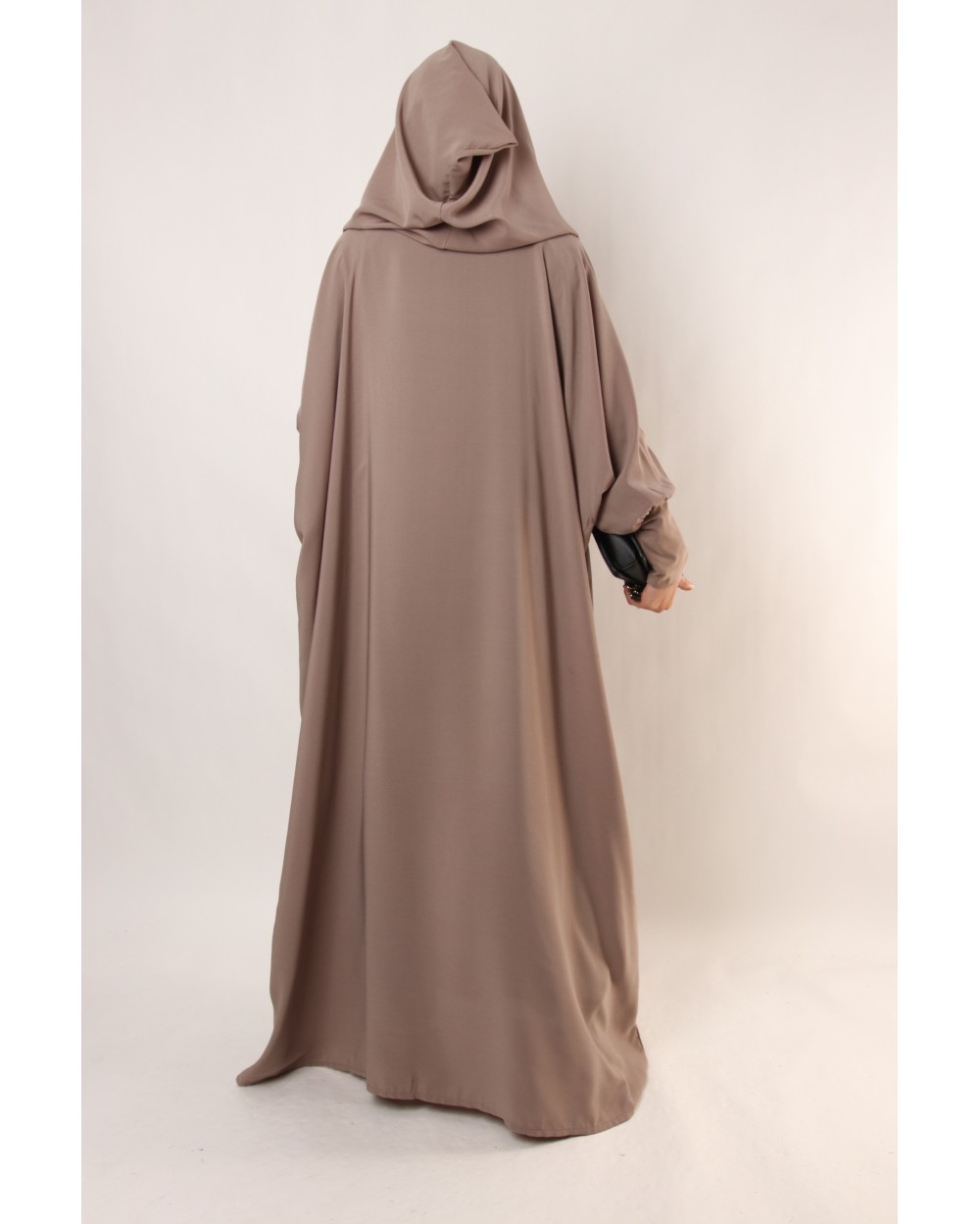 Abaya oversize hijab integrated hood