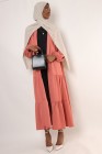 Serena kimono with ruffle