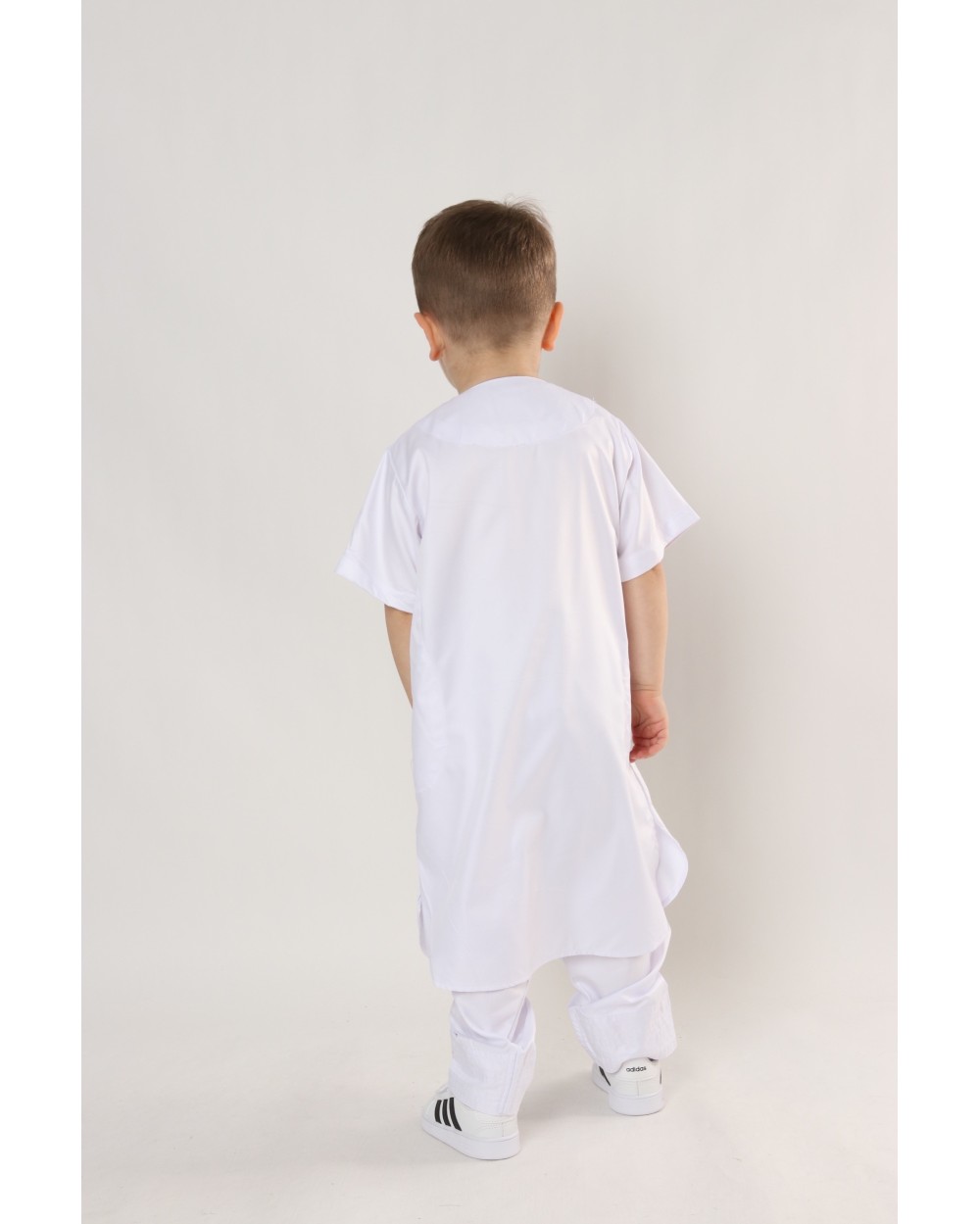 Short-sleeved qamis set