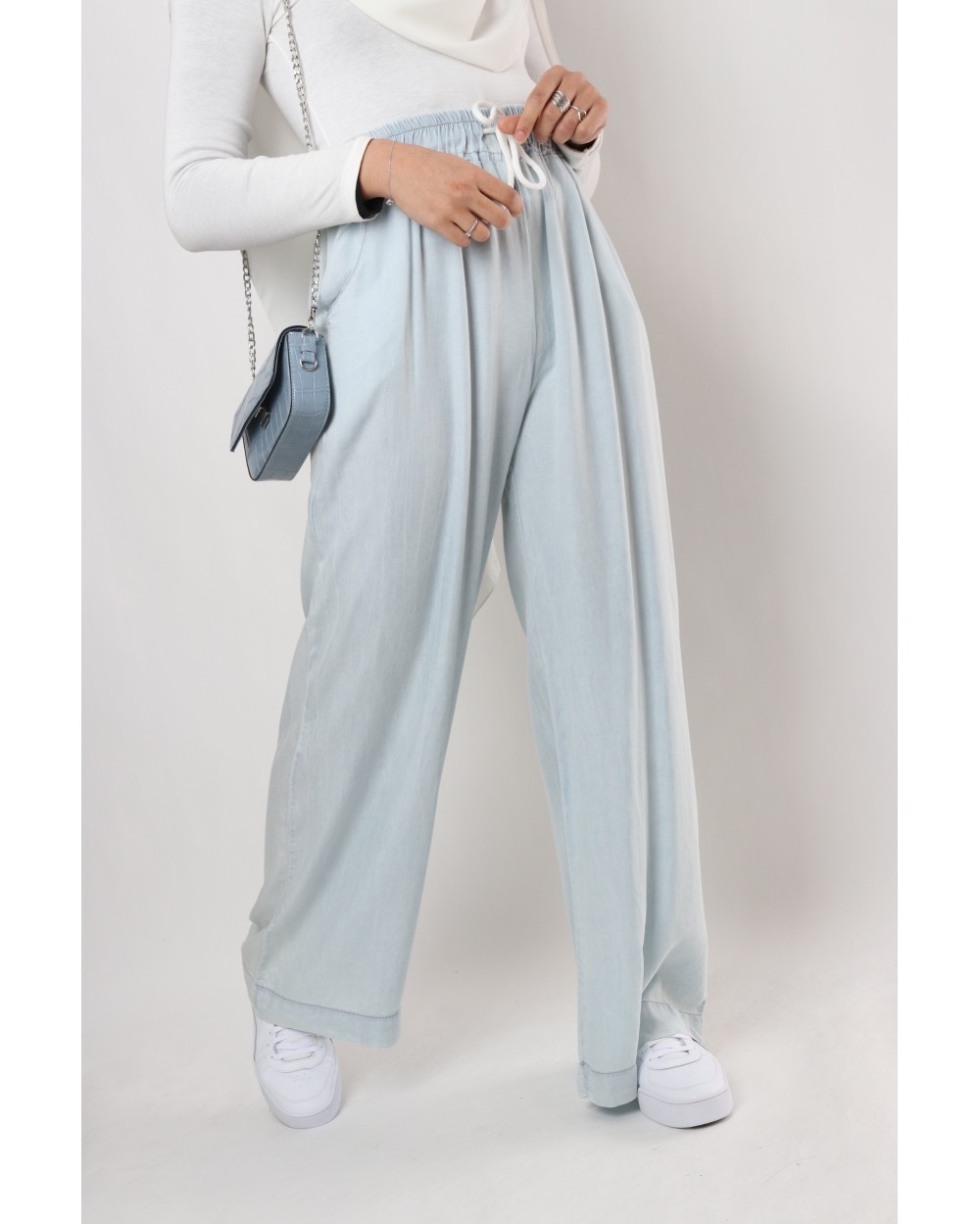 Pantalon Petunia effet jeans