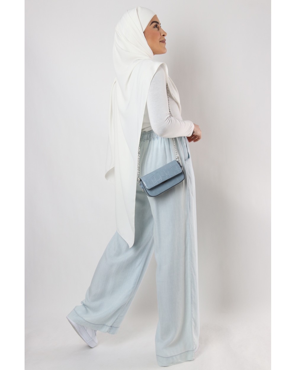 Pantalon Petunia effet jeans