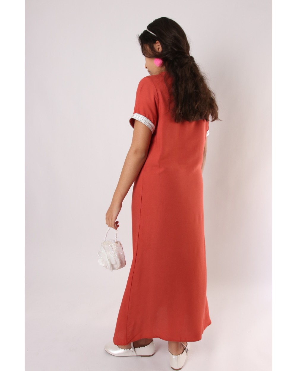 Gandoura fille broderie