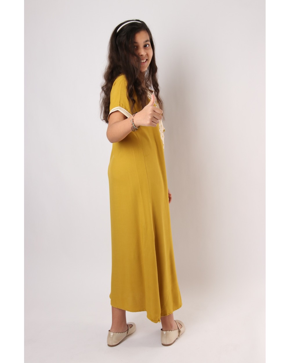 Gandoura marocaine fillette