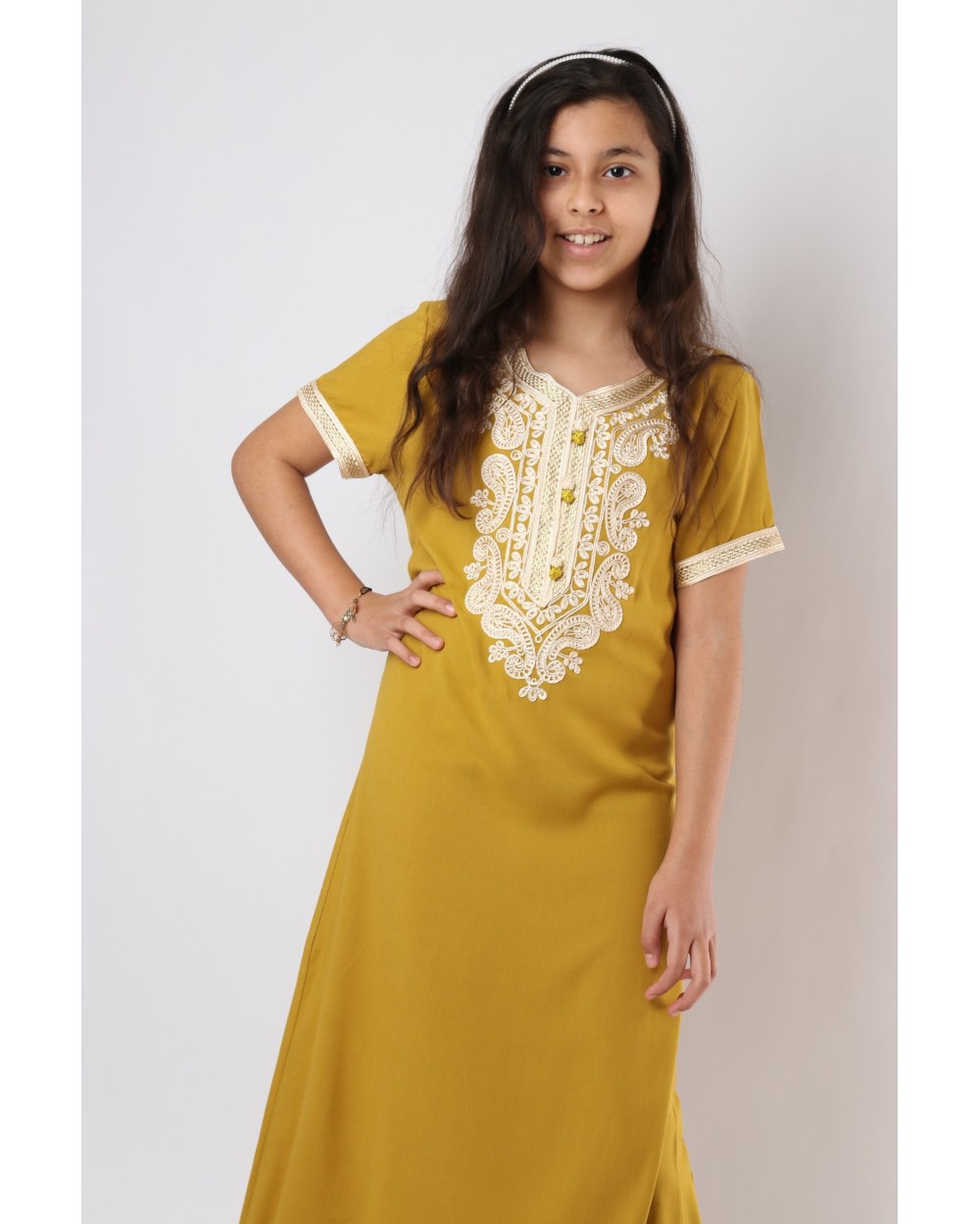 Gandoura marocaine fillette