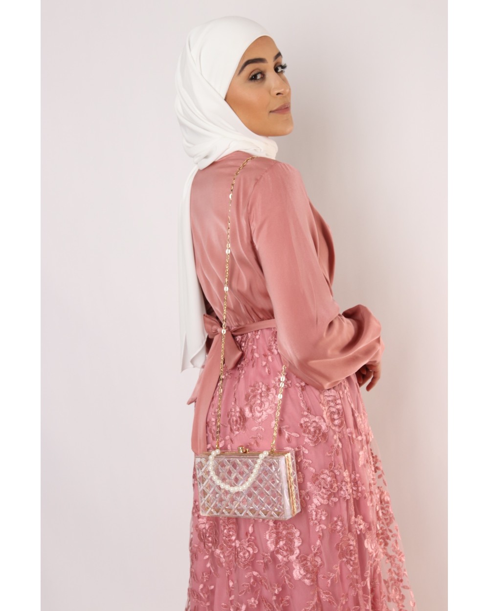 Robe Eleanne satinée