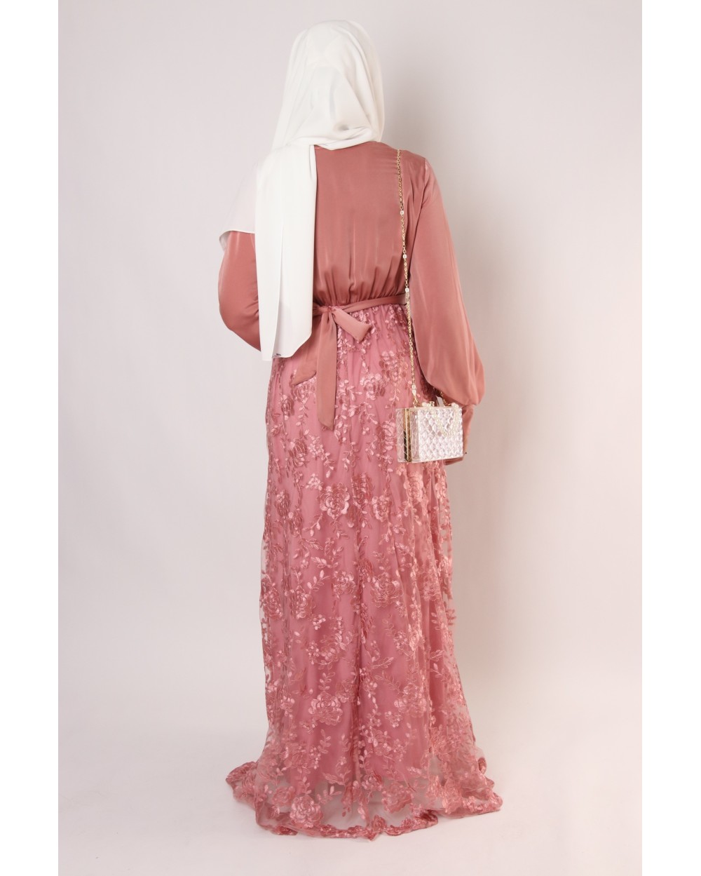 Robe Eleanne satinée