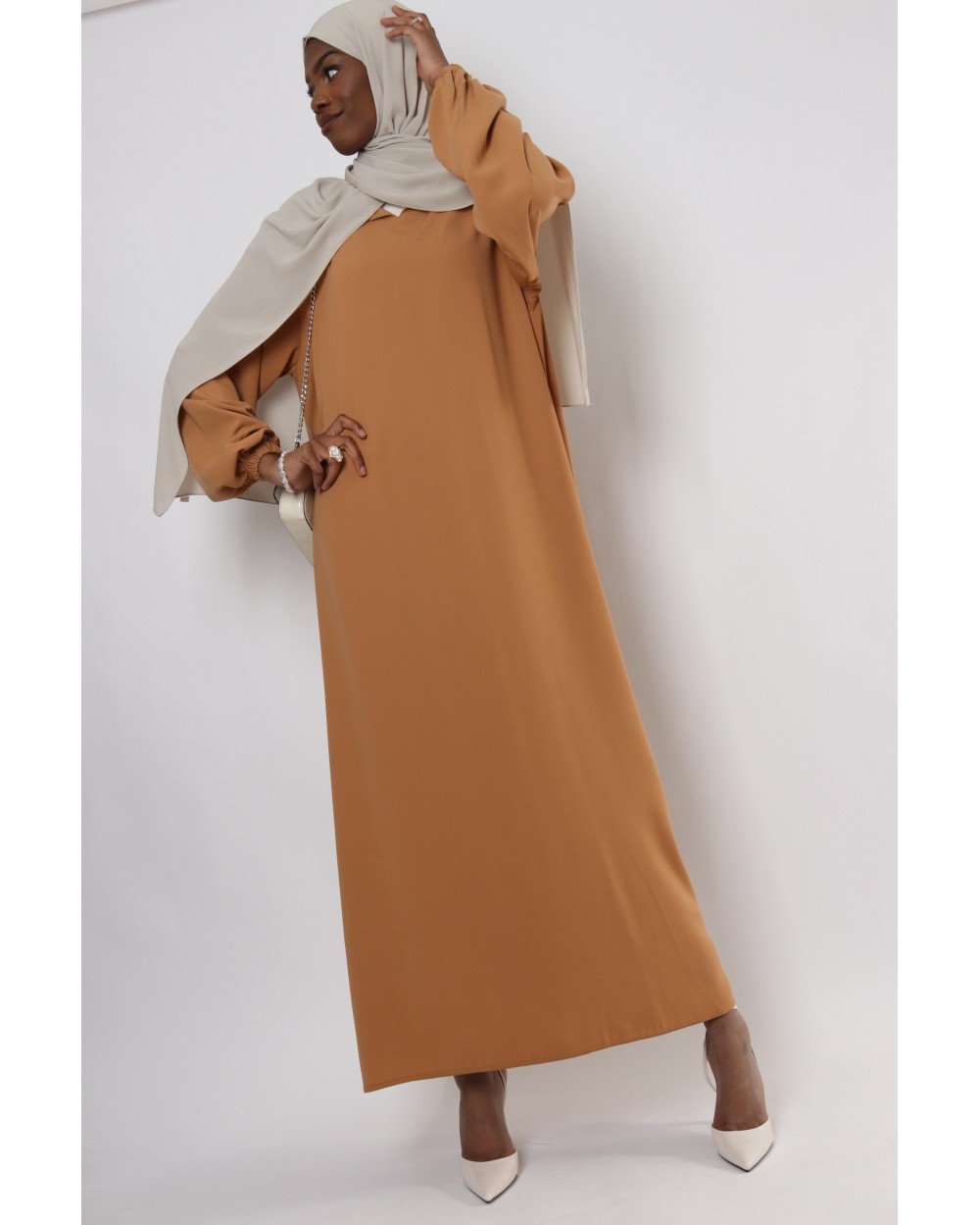 Abaya Jamila rottana elastic sleeves