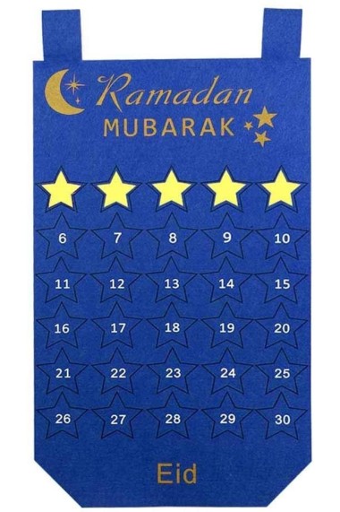 Calendrier Ramadan - Mila B Créations