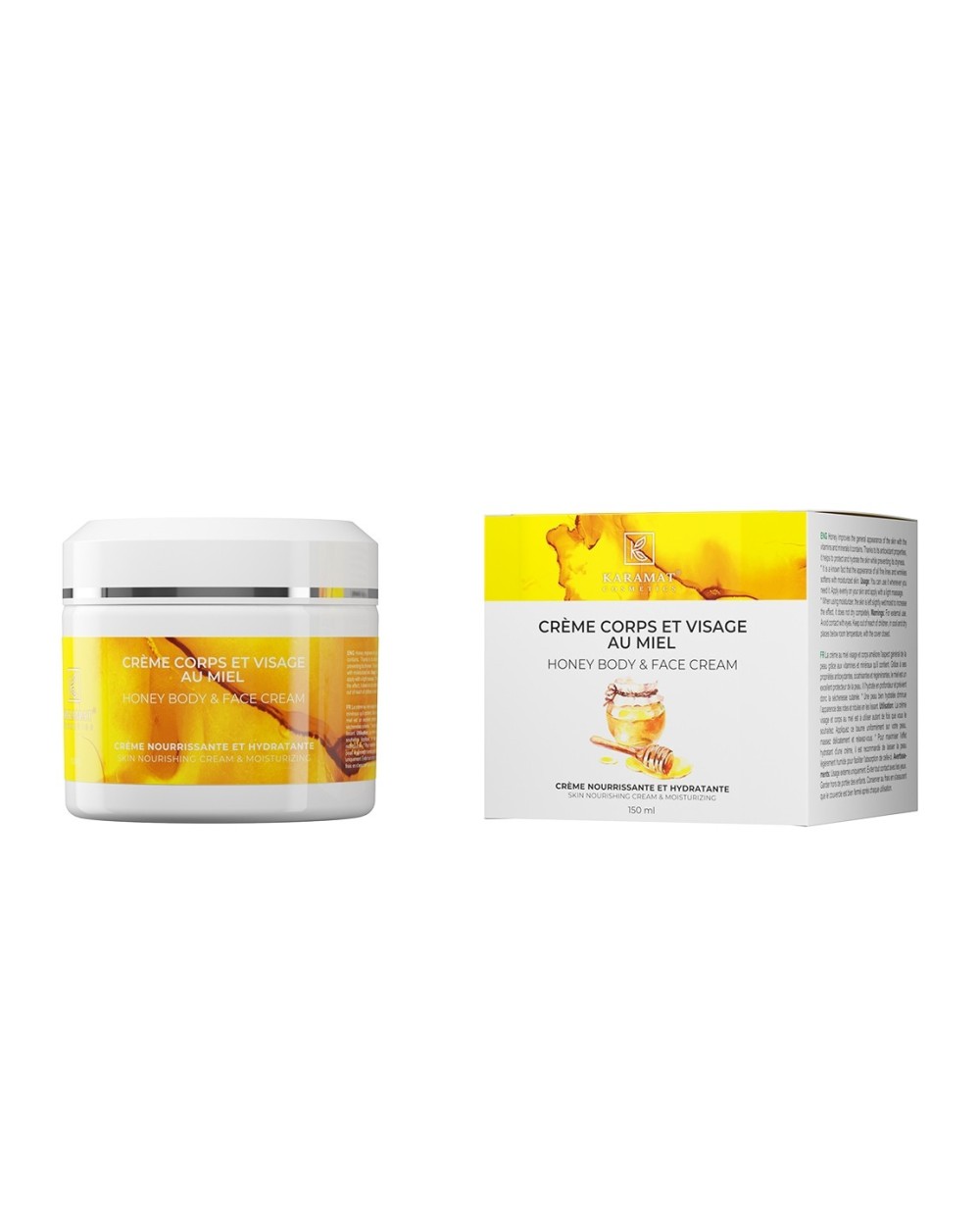 Crème corps et visage au miel KARAMAT
