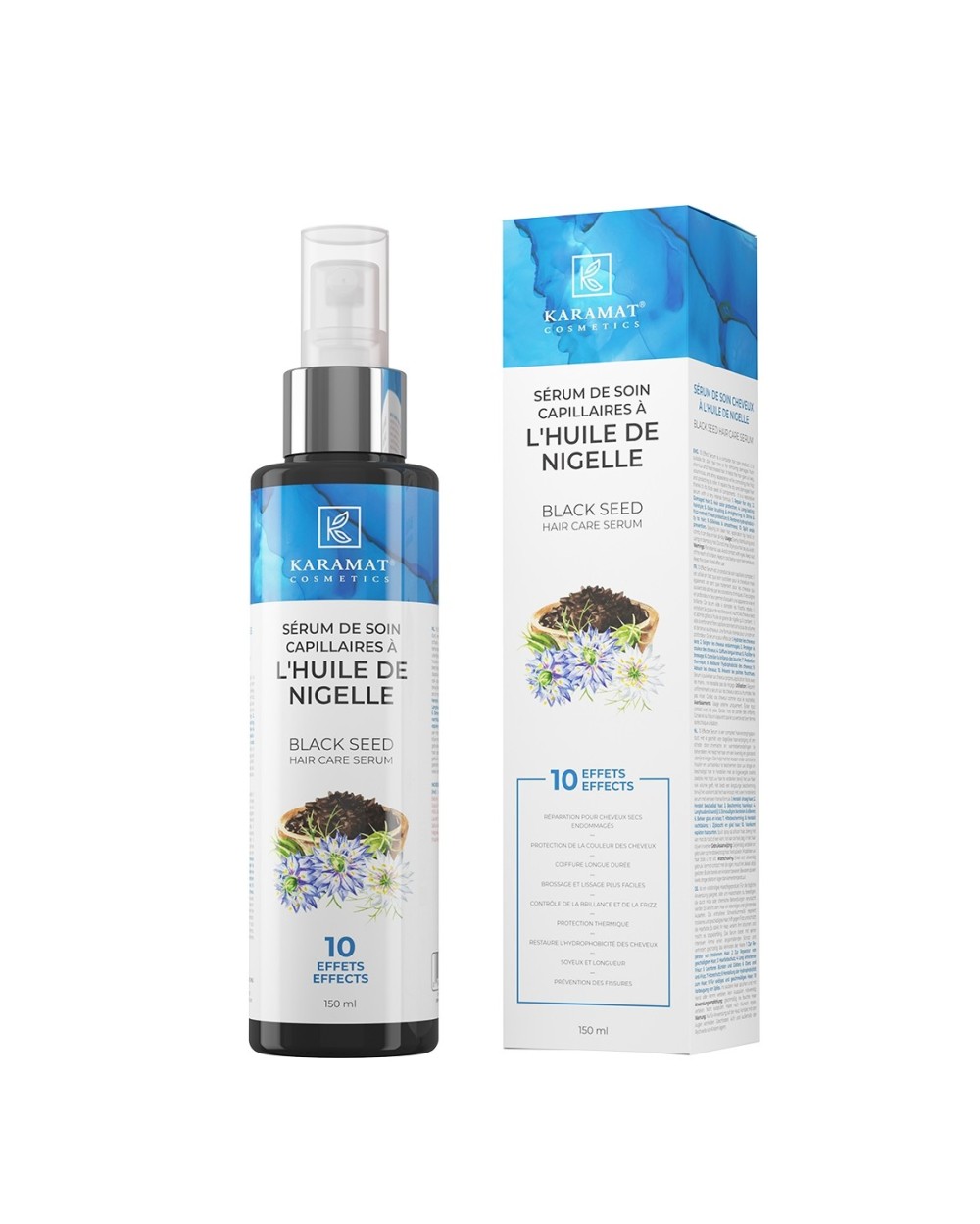 Sérum capillaires à l'huile de nivelle KARAMAT