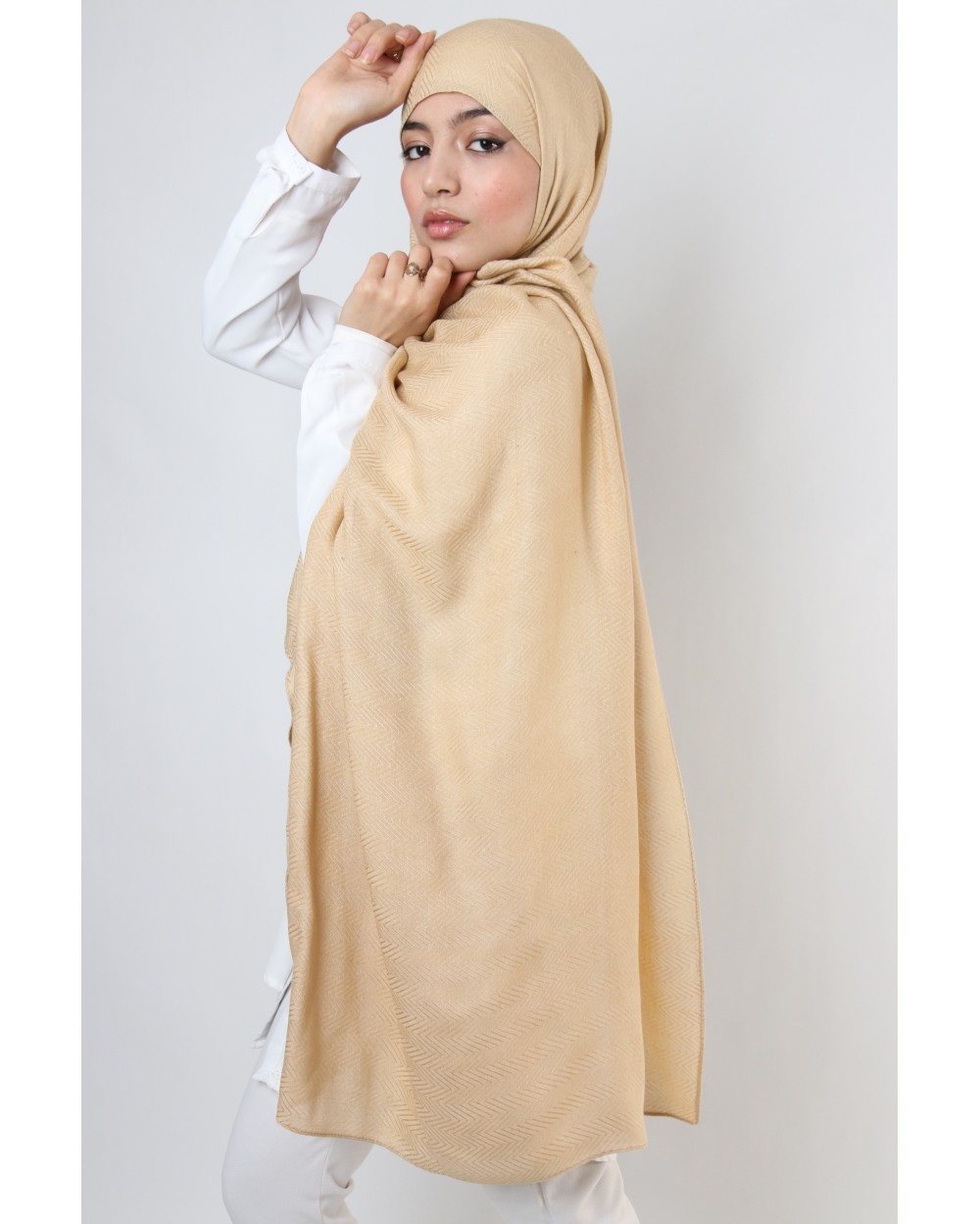 Maxi Hijab Top Quality imprimé ethnique