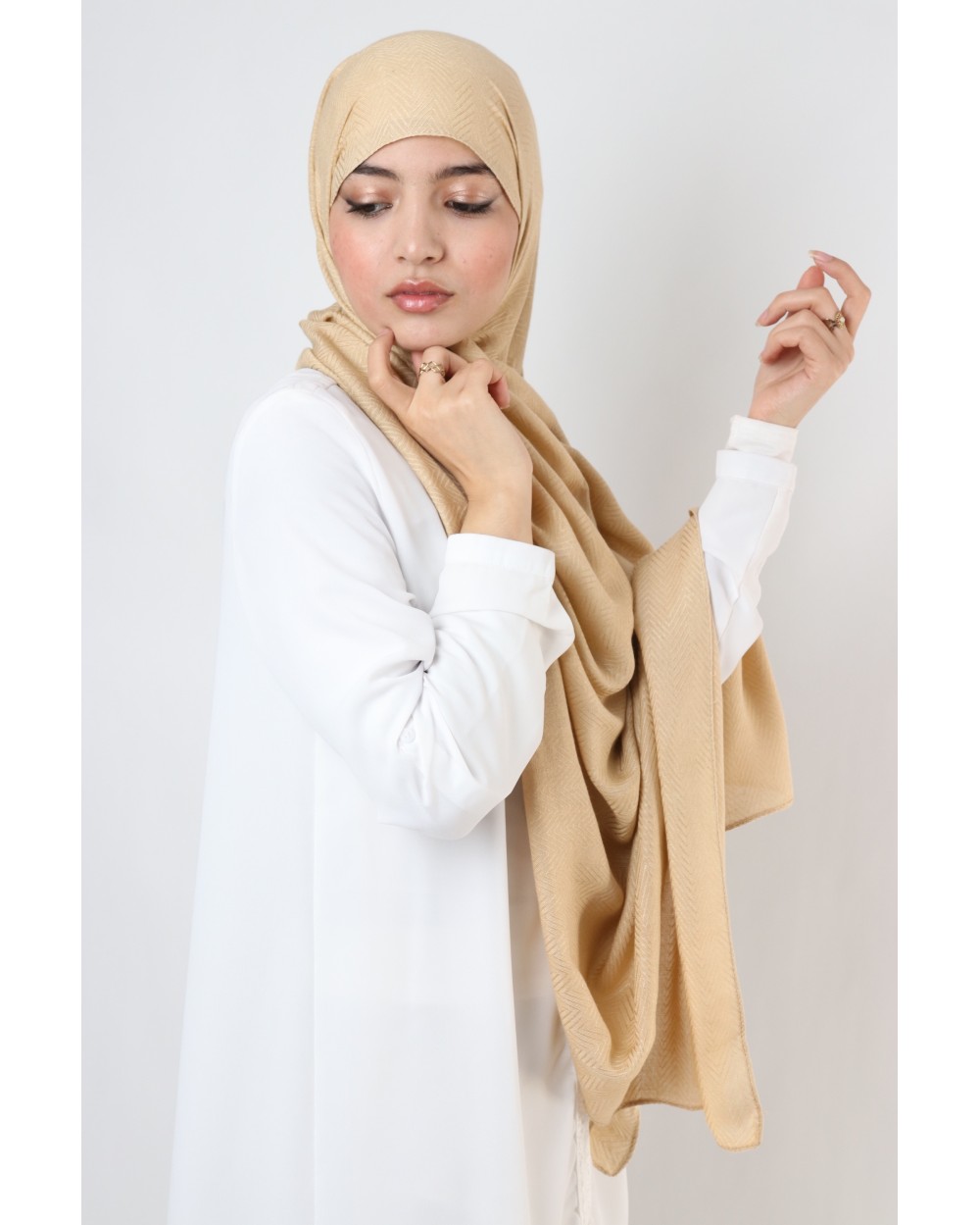 Maxi Hijab Top Quality imprimé ethnique