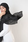 Maxi Foulard Glossy classique uni