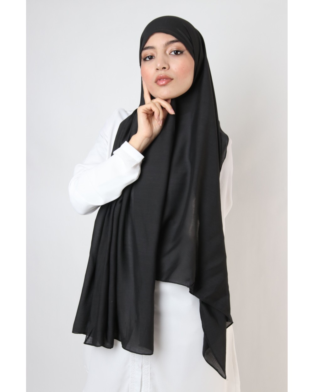 Maxi Foulard Glossy classique uni