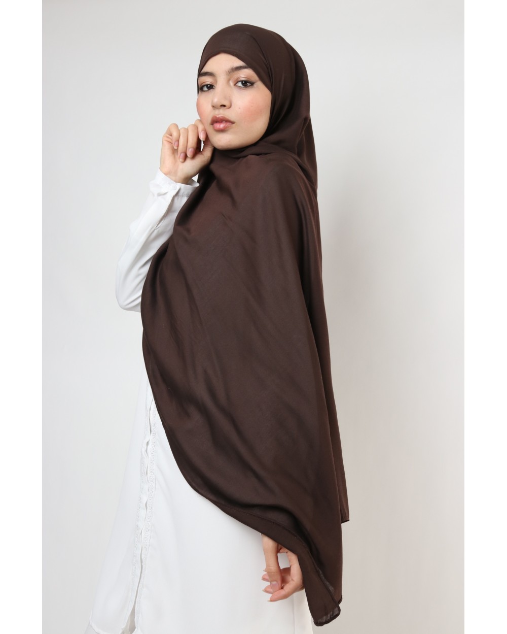 Maxi Foulard Glossy classique uni