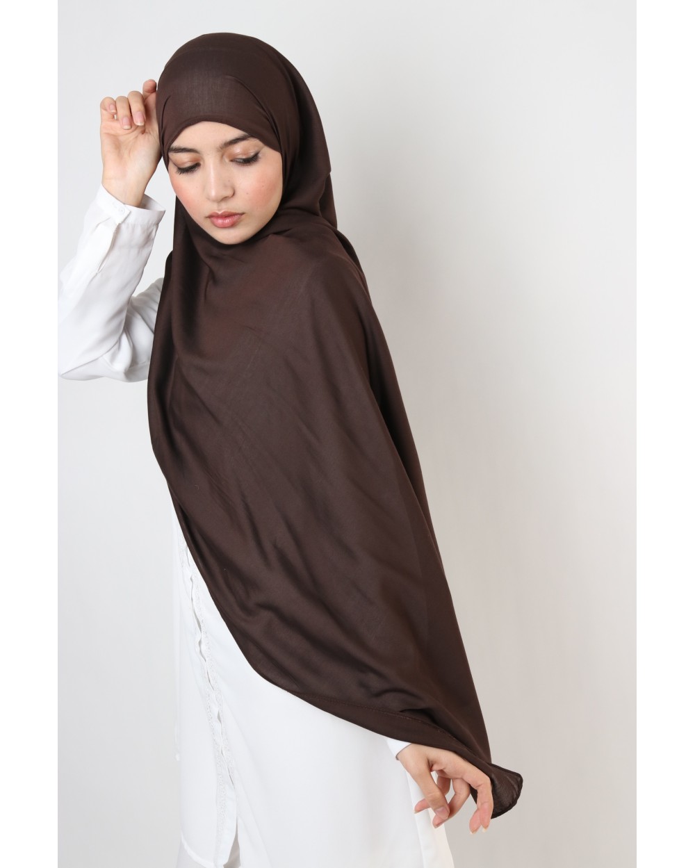 Maxi Foulard Glossy classique uni