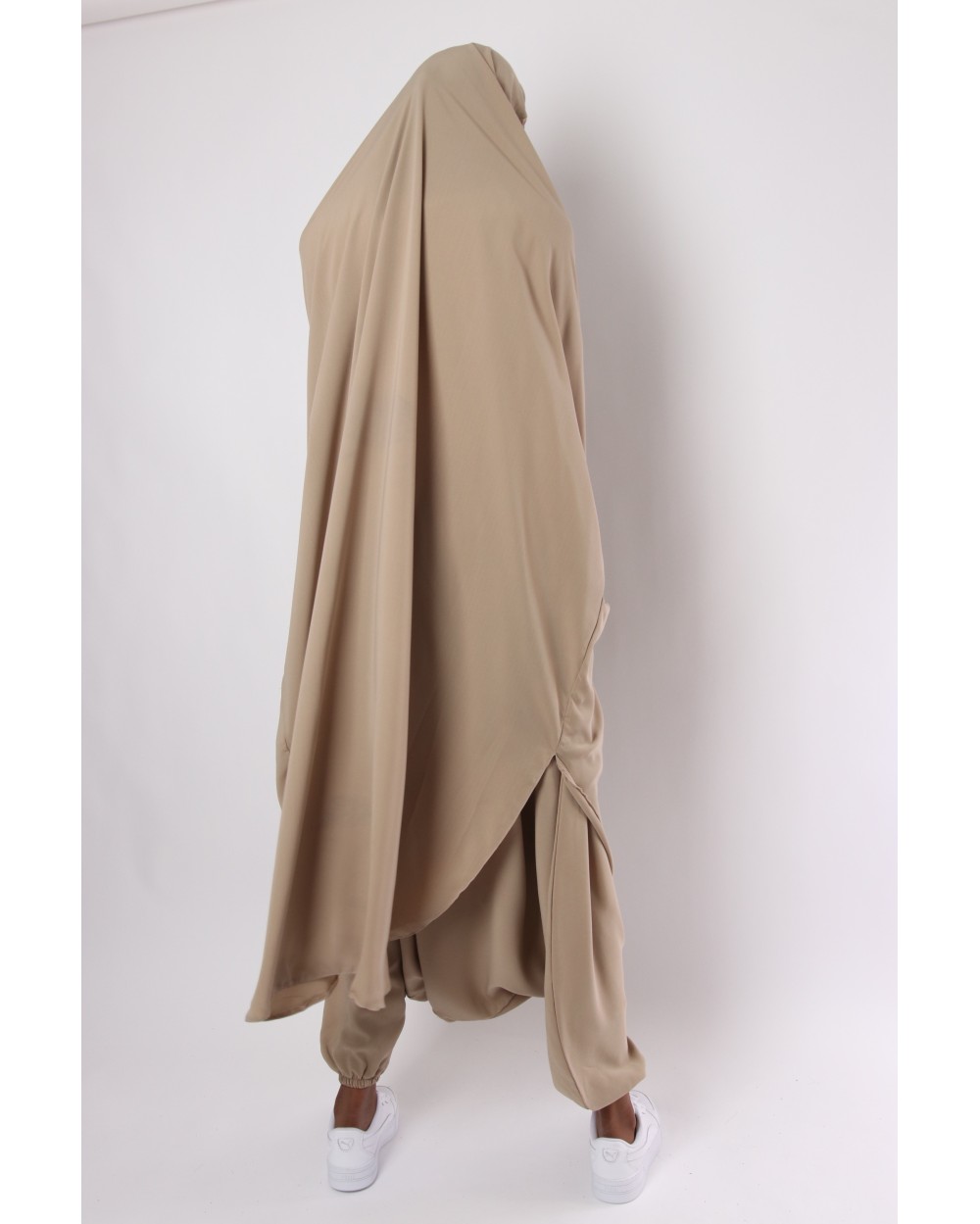 Jilbab Criss Cross lycra headband and sarouel