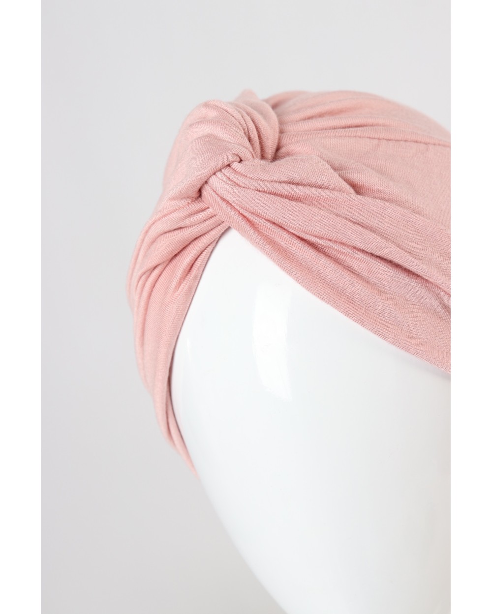 Turban croisé viscose coton
