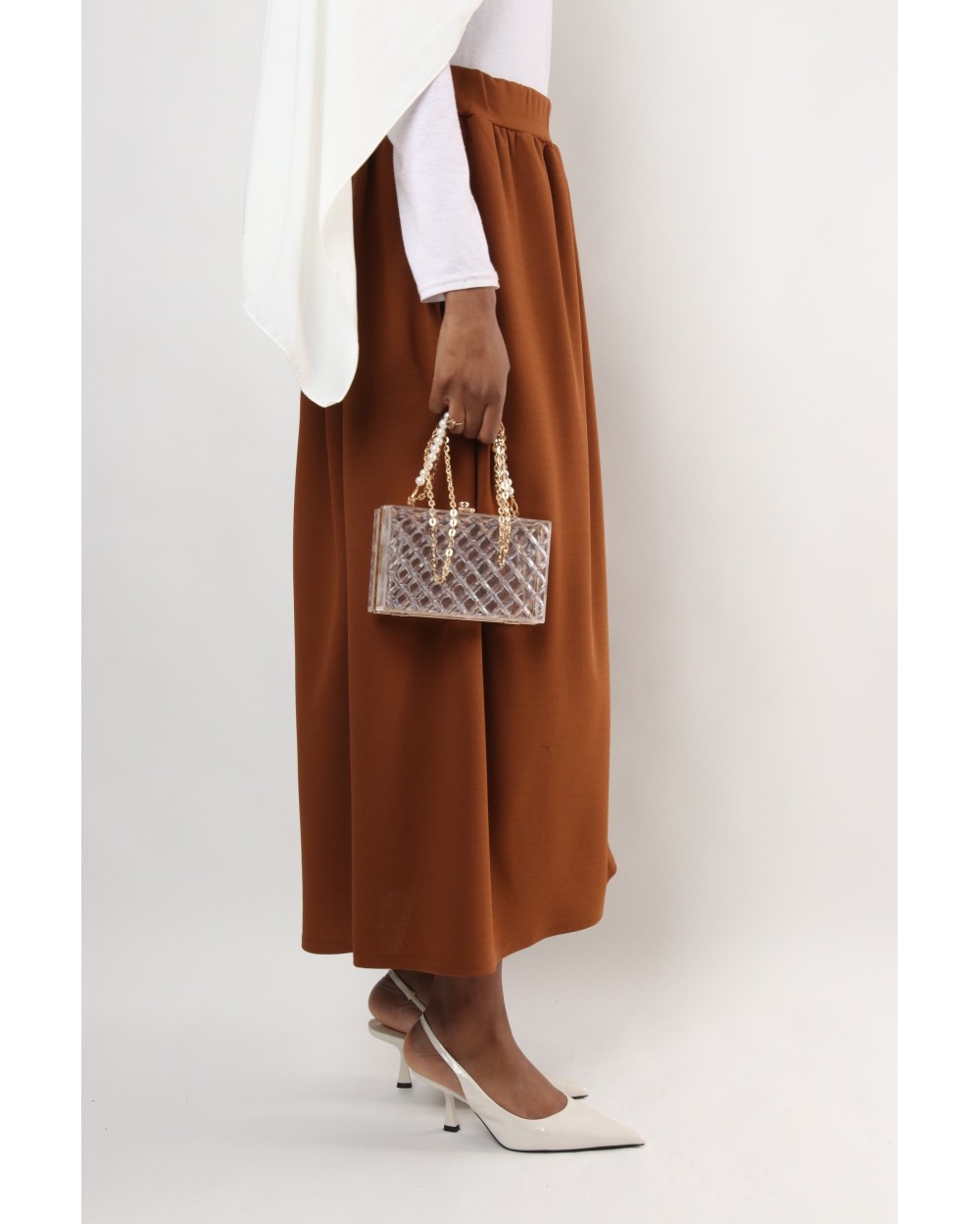 Large Jaïza flared skirt