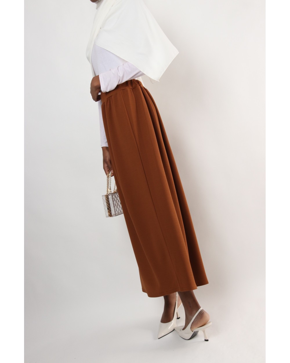 Large Jaïza flared skirt