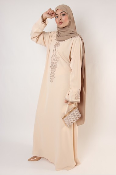 Abaya brodée Yosra