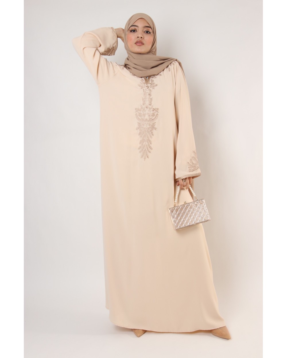 Abaya brodée Yosra
