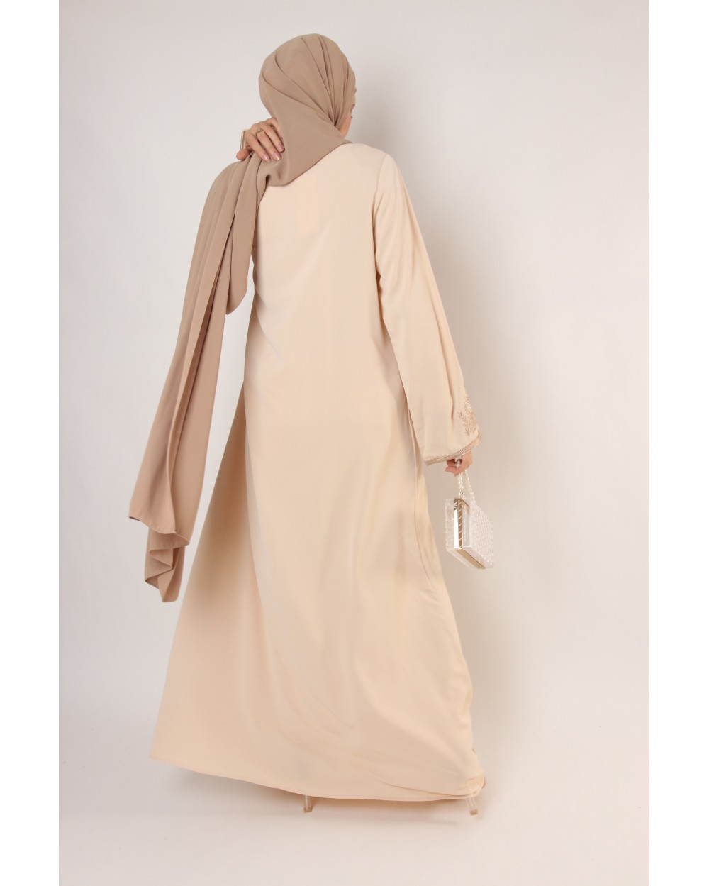 Yosra Embroidered Abaya