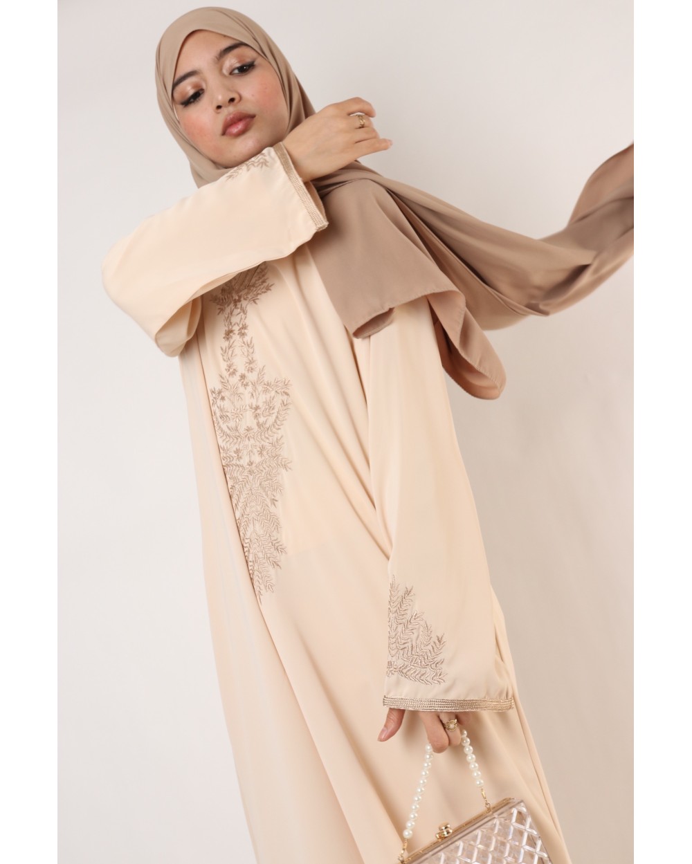 Abaya brodée Yosra