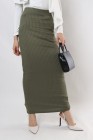 Ribbed tube skirt