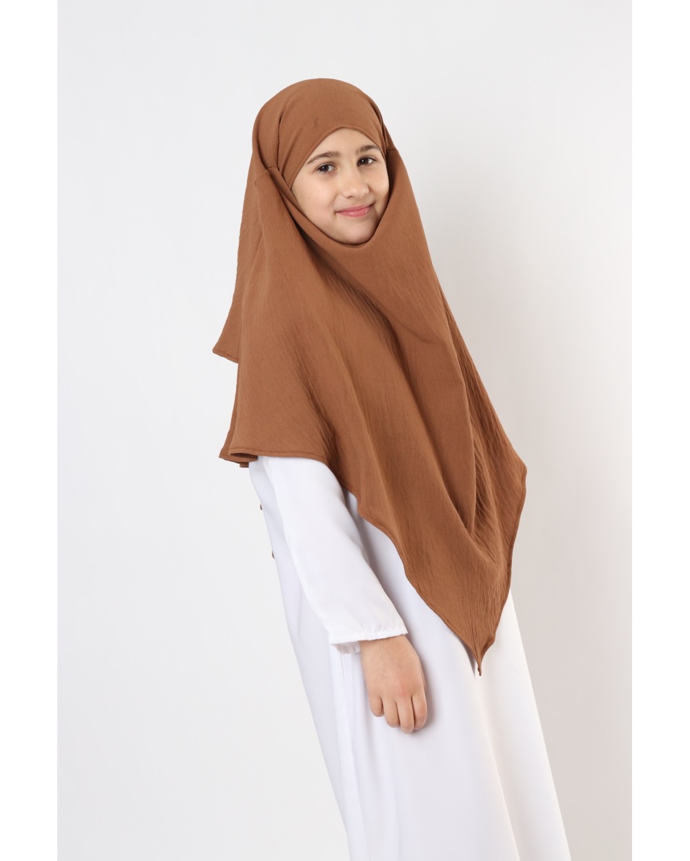 Khimar jazz 2 voiles fille