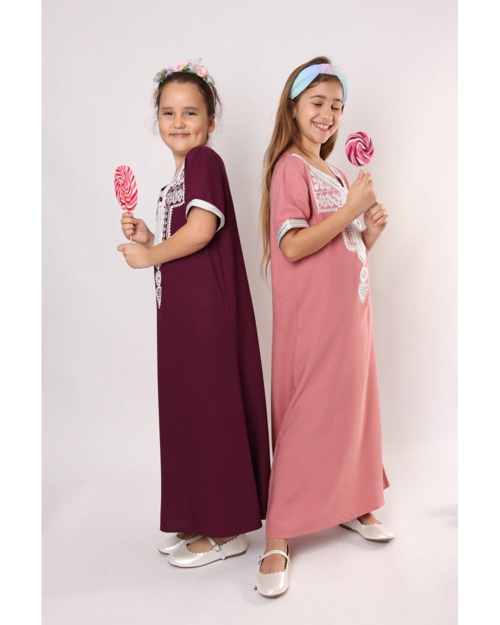 Gandoura fille broderie