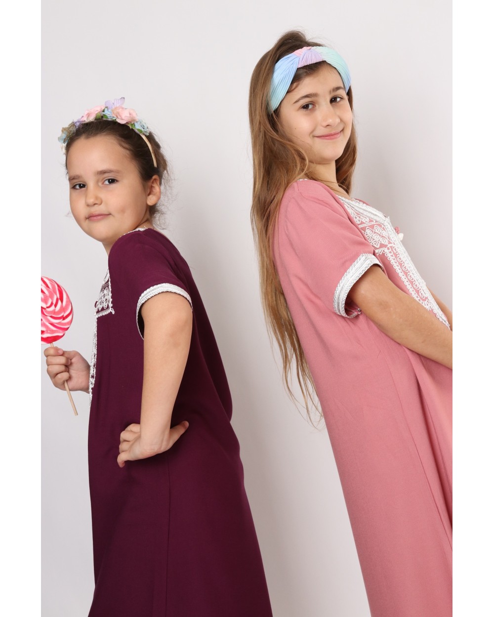 Gandoura fille broderie