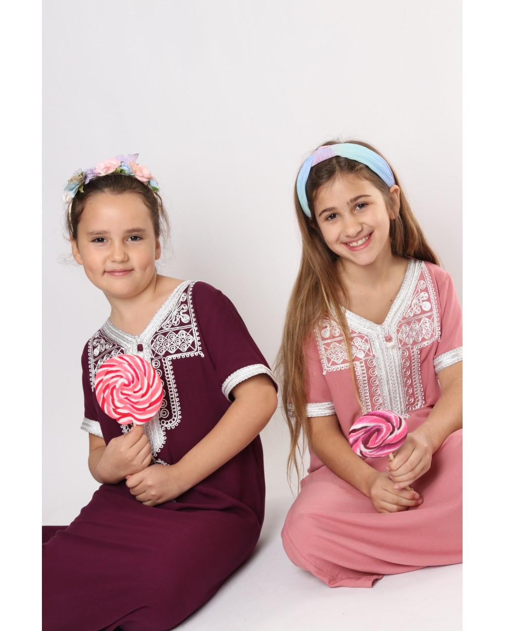 Gandoura fille broderie