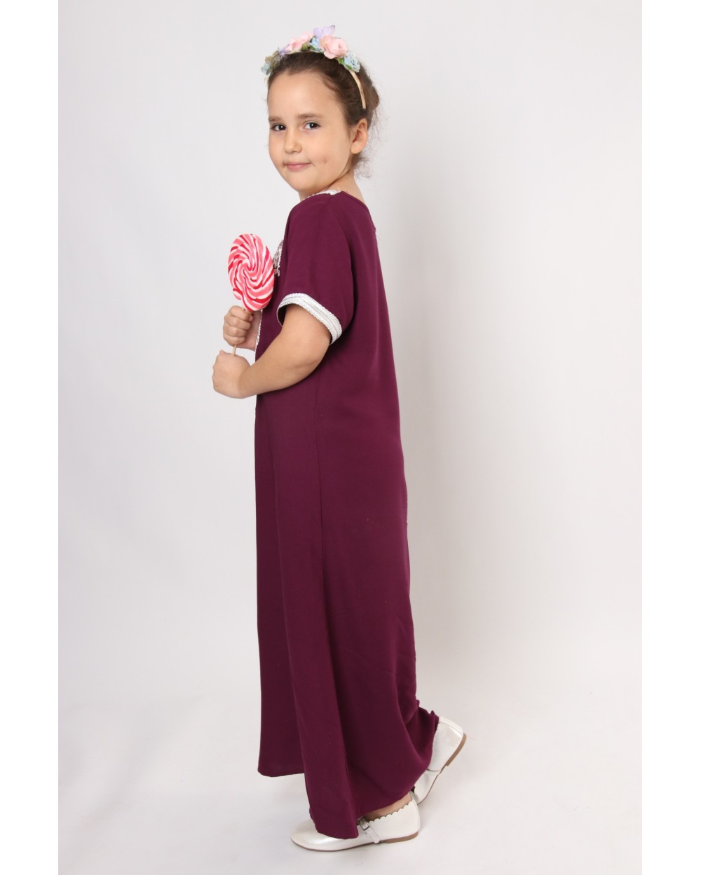 Gandoura fille broderie