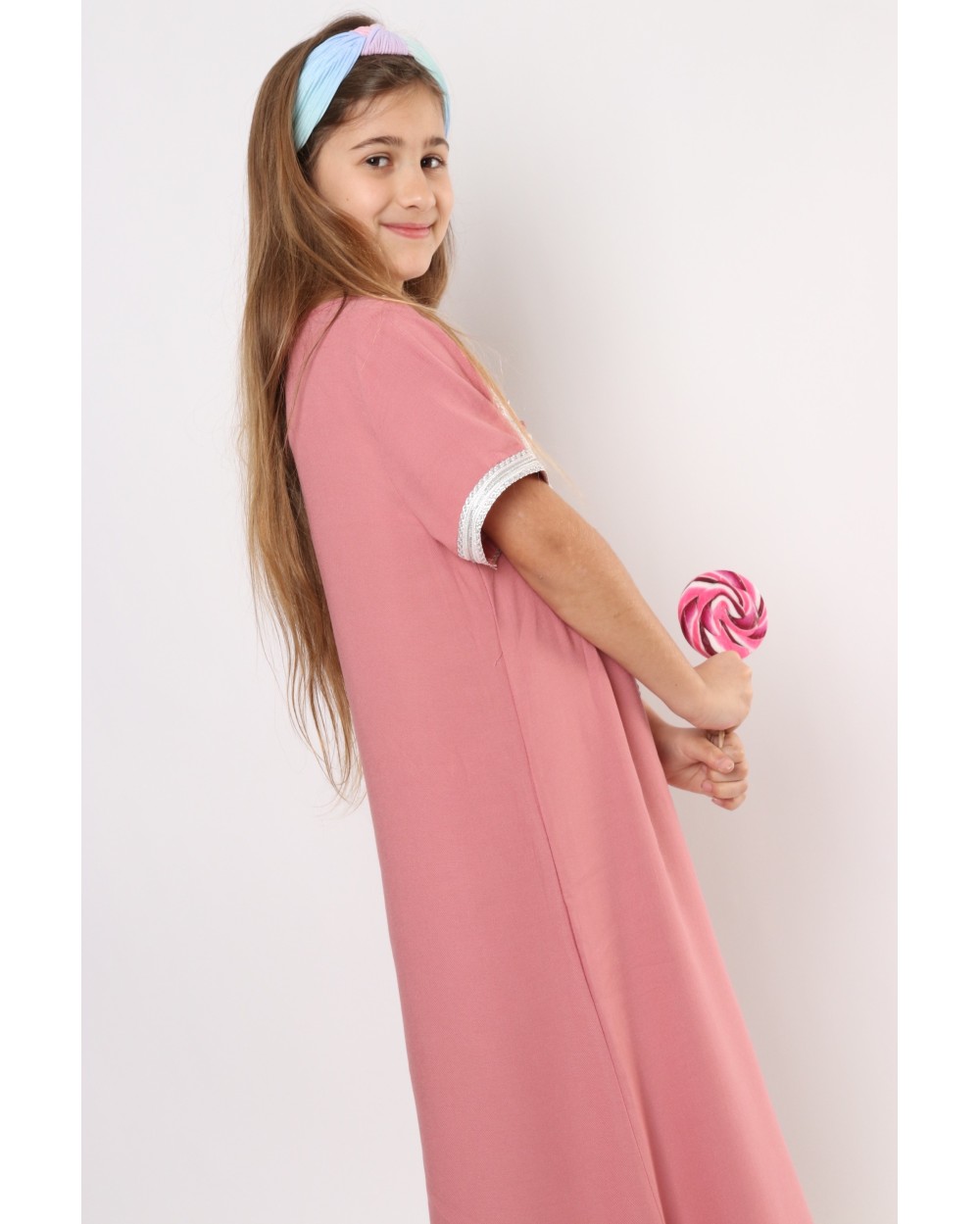 Gandoura fille broderie