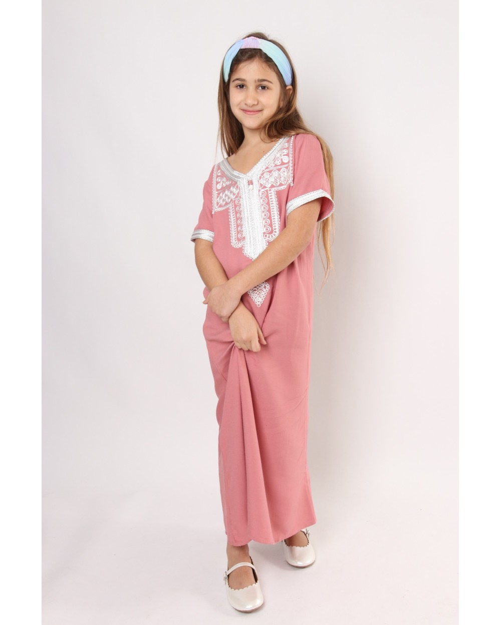 Gandoura fille broderie