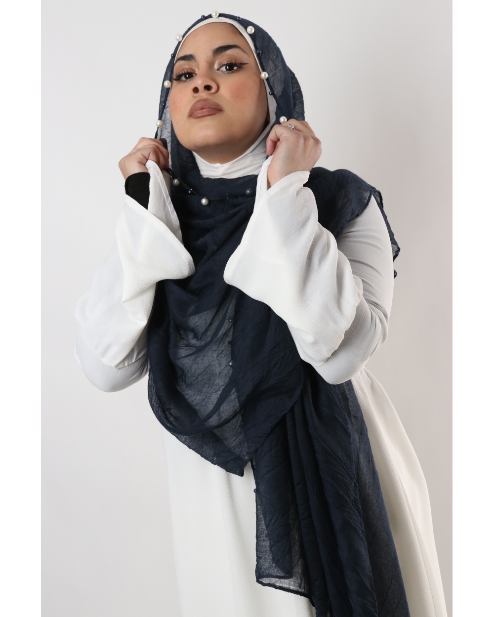 Hijab Anastasia with pearl