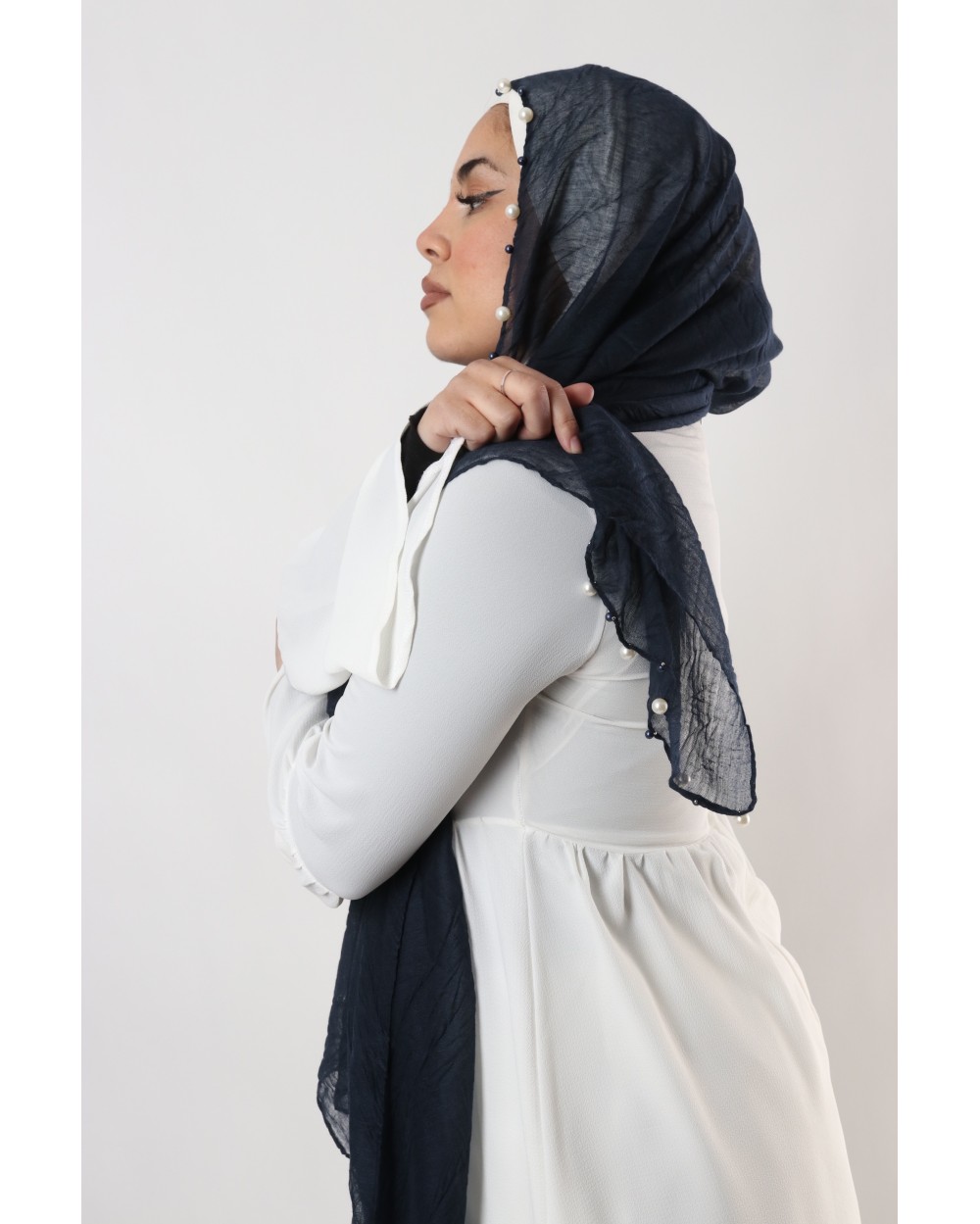 Hijab Anastasia with pearl